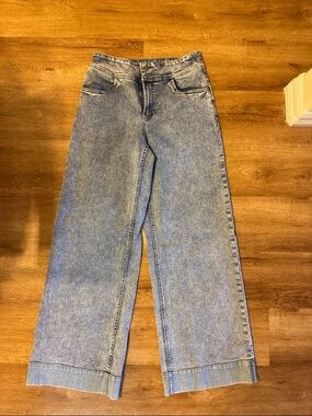 HINT OF BLU | Mighty High Waist Wide Leg Jeans